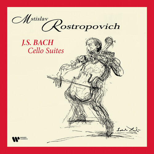 Rostropovich,mstislav - Bach: The Cello Suites - Vinyl Record