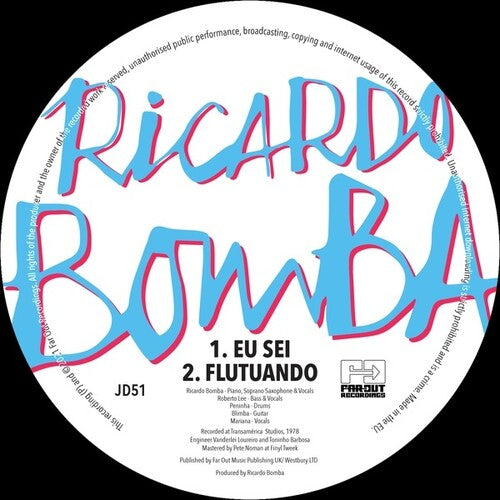 Bomba,ricardo - Eu Sei / Vflutando - Vinyl Record