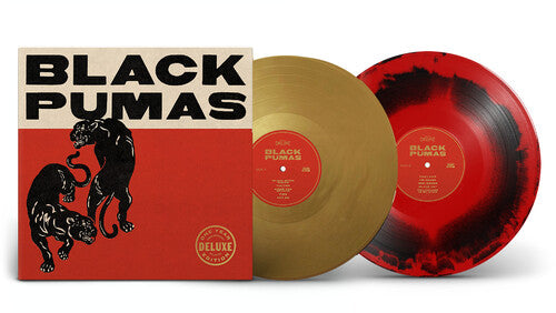 Black Pumas - Black Pumas [2LP Gold, Black/Red Marble]