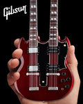 Axe Hvn Gg223 Gibson Sg Eds1275 Doubleneck Cherry - Axe Hvn Gg223 Gibson Sg Eds1275 Doubleneck Cherry - Collectibles