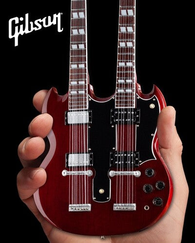 Axe Hvn Gg223 Gibson Sg Eds1275 Doubleneck Cherry - Axe Hvn Gg223 Gibson Sg Eds1275 Doubleneck Cherry - Collectibles