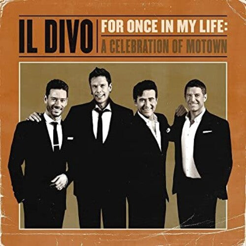 Il Divo - For Once In My Life: A Celebration Of Motown - Music CD