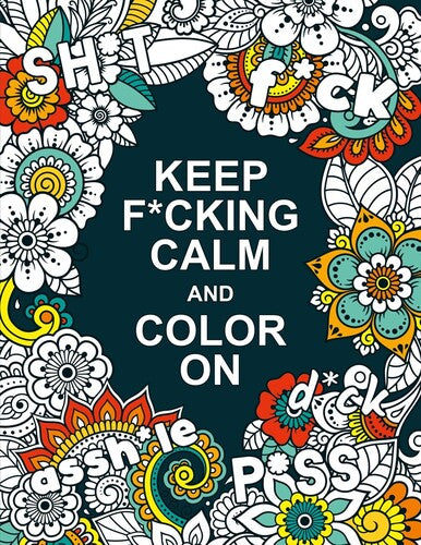 Summersdale - Keep Fucking Calm And Color On - Books