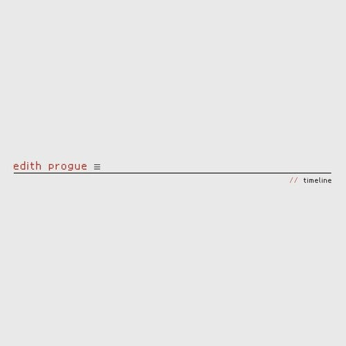 Progue,edith - Timeline - Vinyl Record