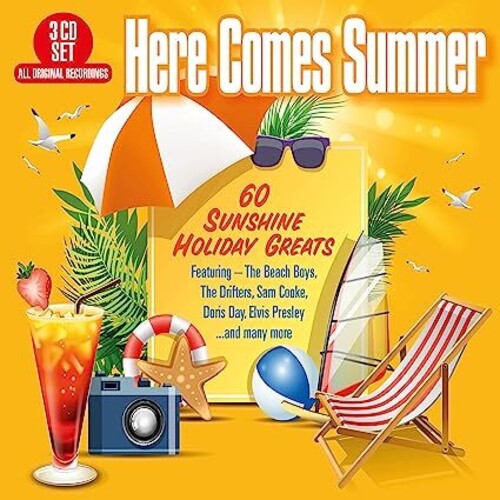 Here Comes Summer: 60 Sunshine Holiday Greats - Here Comes Summer: 60 Sunshine Holiday Greats - Music CD