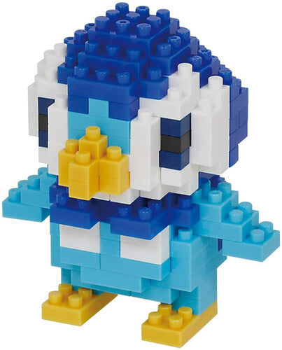 Nanoblock - Nanoblock Pokemon - Piplup (box Of 12) - Collectibles