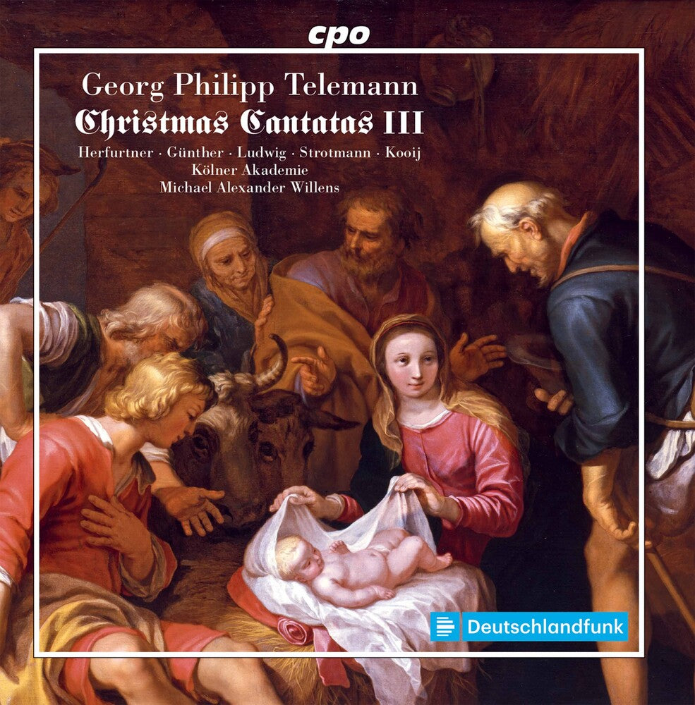 Christmas Cantatas 3 Music CD