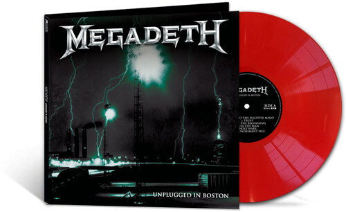 Megadeth - Unplugged In Boston - Red Vinyl - Vinyl Record