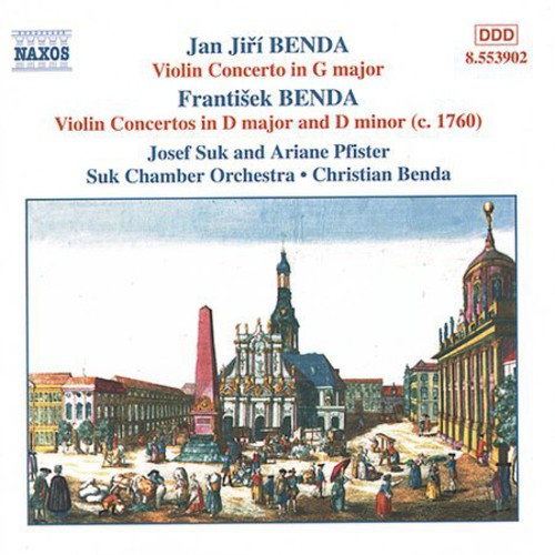 Benda,jj / Benda,f / Suuk / Pfister / Suk Co - Violin Concertos I - Music CD