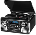 Victrola V50200blk Retro Bt 7/1 Music Ctr Cass Blk - Victrola V50200blk Retro Bt 7/1 Music Ctr Cass Blk - Turntable