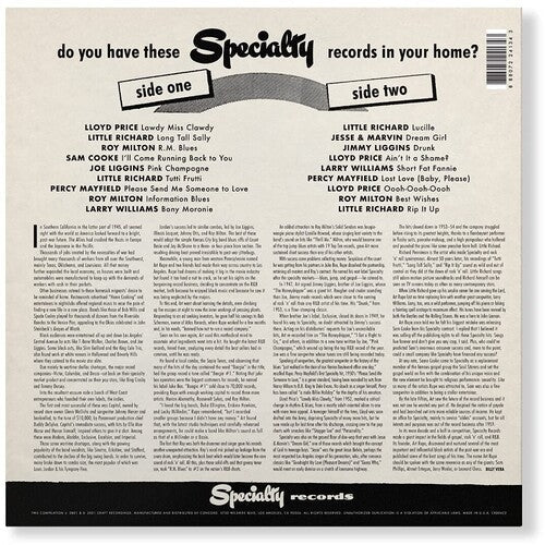 Various Artists - Rip It Up: The Best Of Specialty Records (Various Artists)