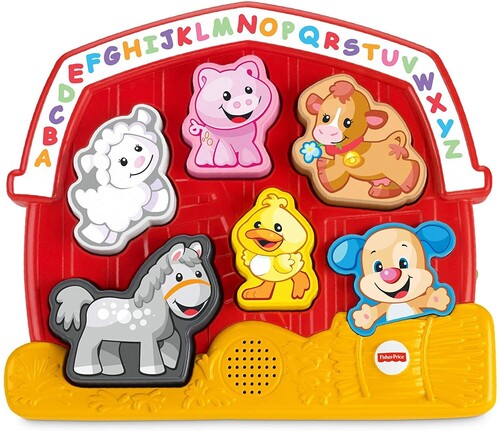 Laugh & Learn - Laugh N Learn Learning Puzzle Farm Animals - Collectibles
