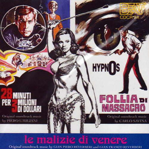 Reverberi,gian Piero - La Malizie Di Venere & Follia / O.s.t. - Music CD