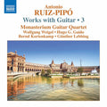 Ruiz-pipo / Monasterium Guitar Quartet - Works With Guitar 3 - Music CD
