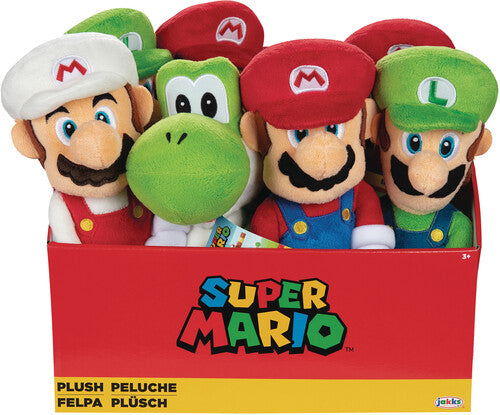 Jakks Pacific - Super Mario Plush Wave 1 Asst Cs (net) - Collectibles