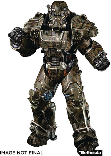 Threezero - Fallout T-60 Camouflage Power Armor 1/6 Scale Fig - Collectibles