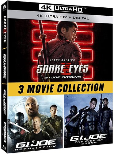 Snake Eyes: Gi Joe Origins: 3-movie Collection - Snake Eyes: Gi Joe Origins: 3-movie Collection - UHD