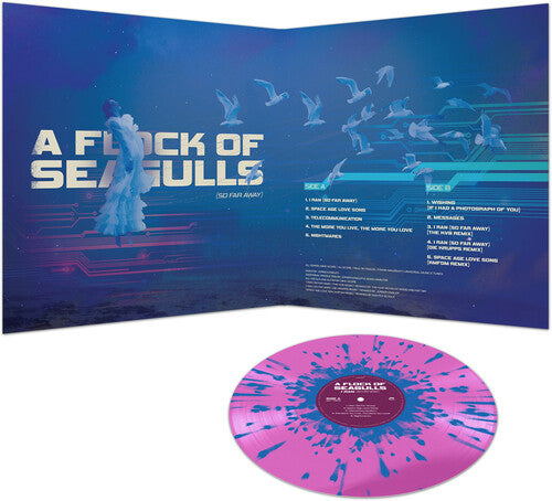Flock of Seagulls - I Ran (So Far Away) [Pink & Blue Splatter]