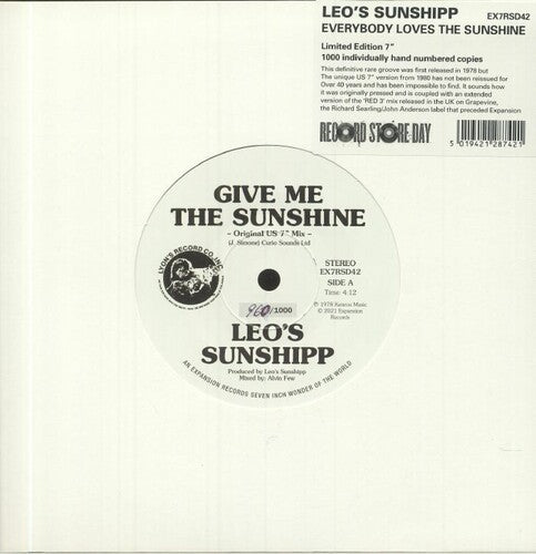 Leo's Sunshipp - Everybody Loves The Sunshine - Vinyl Record