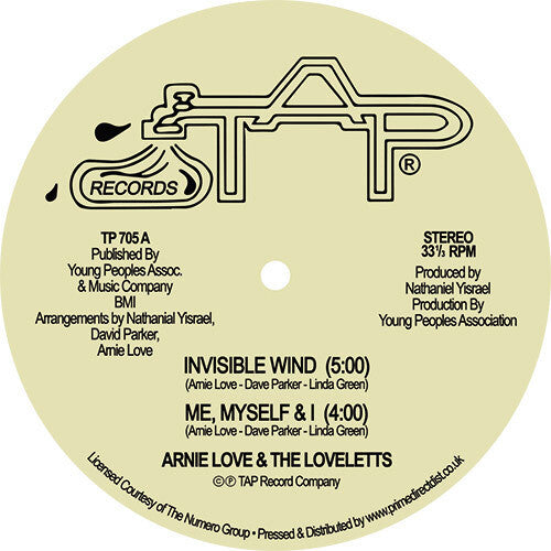 Love,arnie - Invisible Wind - Vinyl Record