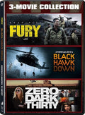 Black Hawk Down / Fury / Zero Dark Thirty - Black Hawk Down / Fury / Zero Dark Thirty - DVD