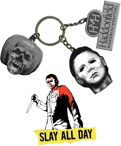 Halloween 2 - Chs Keychain And Pin Set - Halloween 2 - Chs Keychain And Pin Set - Novelties