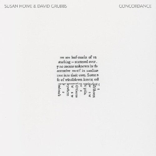 Howe,susan / Grubbs,david - Concordance - Vinyl Record