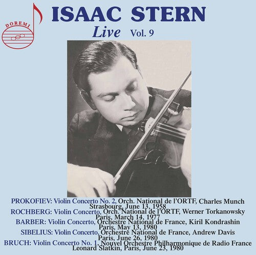 Barber / Stern - Isaac Stern Live 9 - Music CD