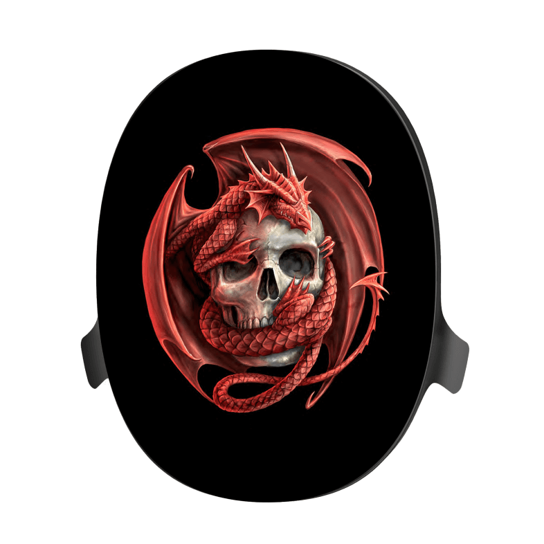 'Dragon Skull' by @AnneStokesArt Limited Edition Heavys Headphone Shells & Headphone Bundle