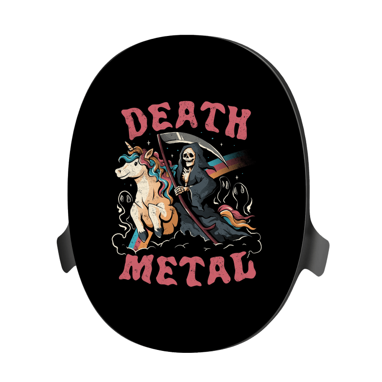 Death Metal By @Eduely Studio Limited Edition Heavys Headphone Shells & Headphone Bundle