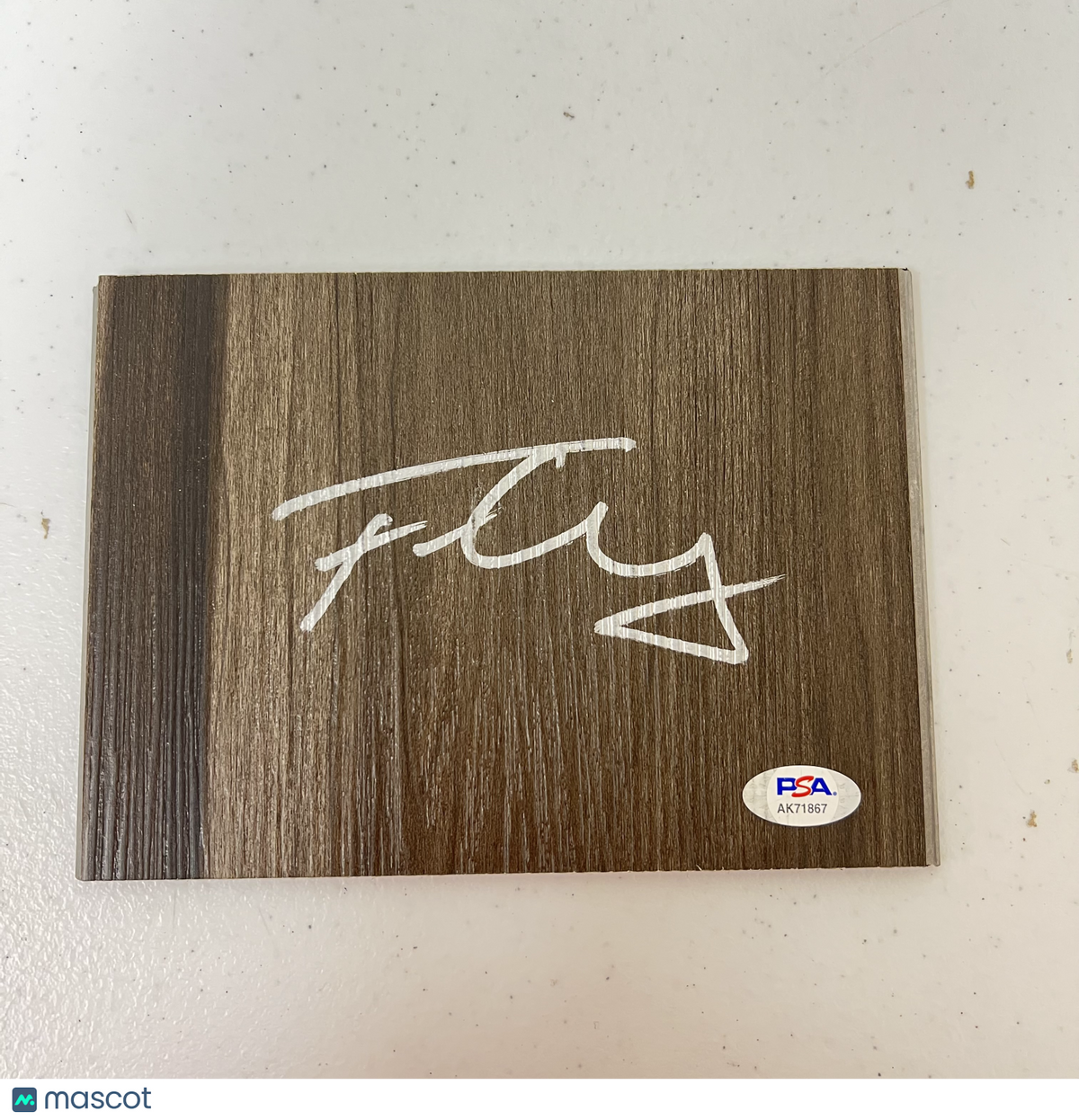 Franz Wagner Signed Floorboard PSA Orlando Magic