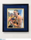 Michael Porter Jr Denver Nuggets Signed Basketball 8x10 Custom Framed Photo PSA