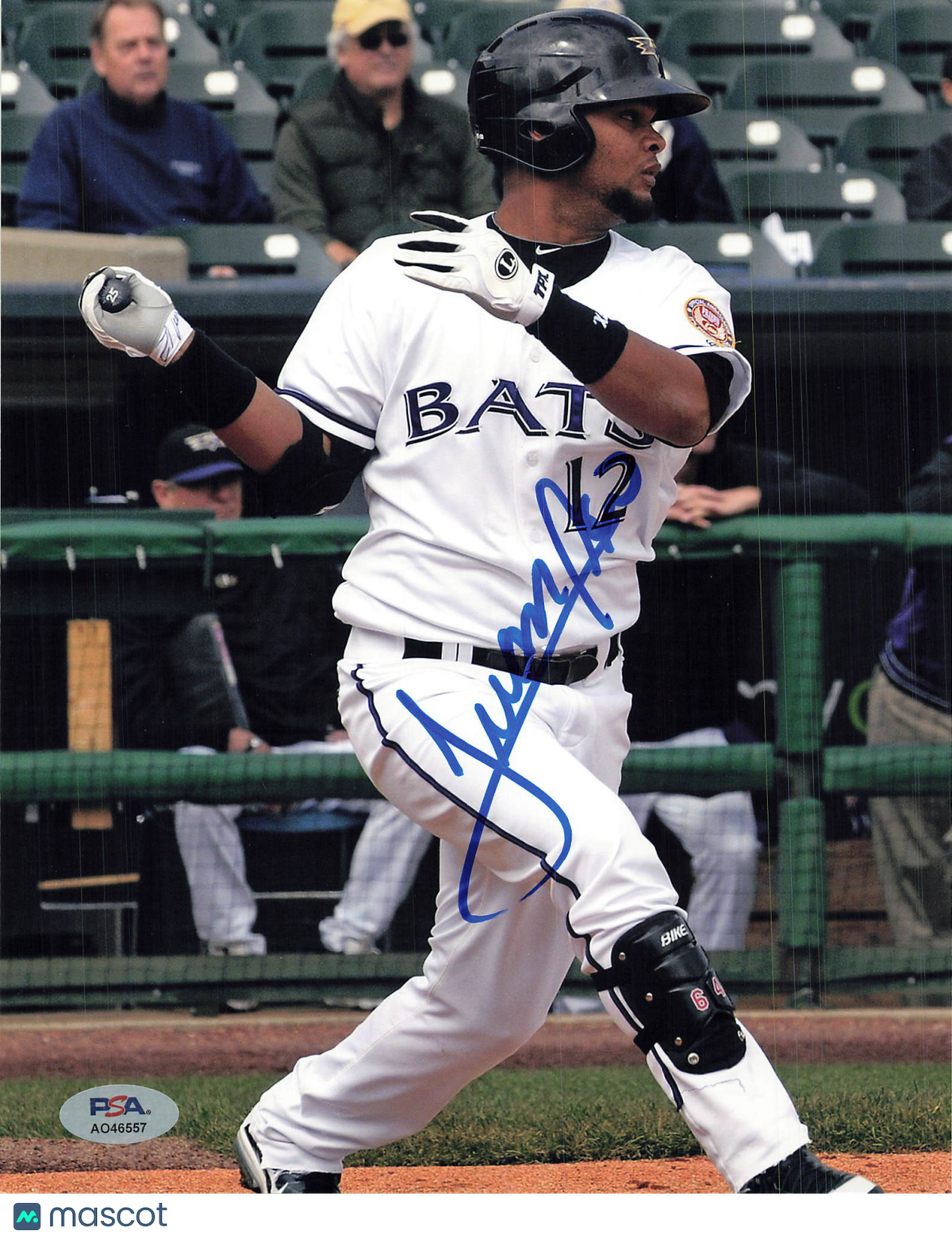 Juan Francisco Louisville Bats Signed 8x10 Photo PSA