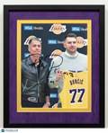 Rob Pelinka Los Angeles Lakers Signed Basketball 8x10 Custom Framed Photo PSA