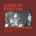 Band In Boston: Studio/Live at Cantone's July 15, 1981 |