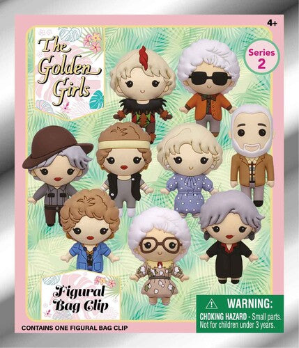 Golden Girls 3d Foam Bag Clip - Series 2 - Golden Girls 3d Foam Bag Clip - Series 2 - Collectibles