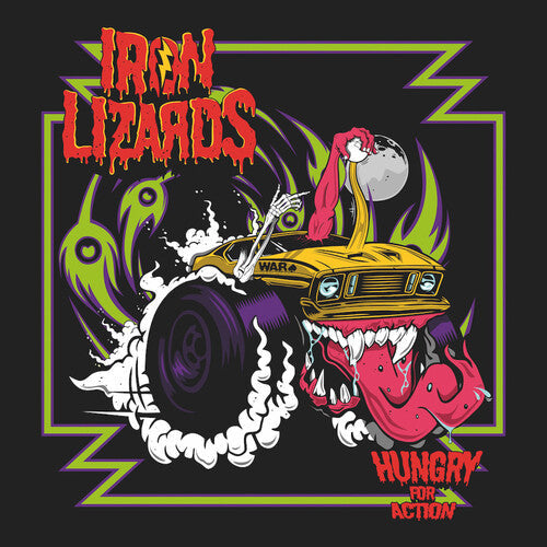 Iron Lizards - Hungry For Action [Red] Vinyl Record