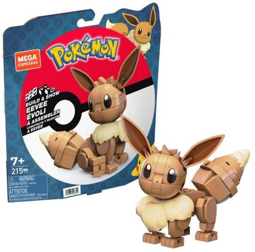 Mega Bloks Pokemon - Pokemon Build & Show Eevee Building Toy Set - Collectibles