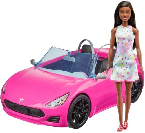Barbie - Barbie Doll And Vehicle Brunette - Collectibles
