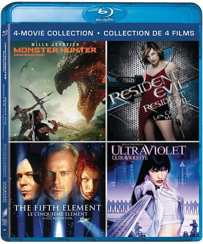 Fifth Element / Monster Hunter / Resident Evil - Fifth Element / Monster Hunter / Resident Evil - Blu-ray
