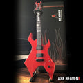 Axe Hvn Mt506 Mick Thomson Slipknot Red Warlock Ha - Axe Hvn Mt506 Mick Thomson Slipknot Red Warlock Ha - Collectibles