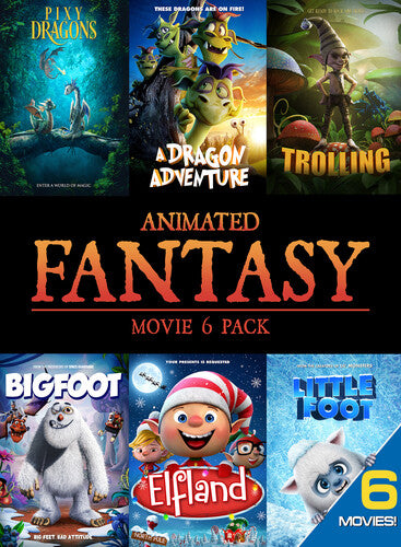 Animated Fantasy (movie 6 Pack) - Animated Fantasy (movie 6 Pack) - DVD