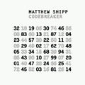 Shipp,matthew - Codebreaker - Music CD
