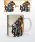 Zelda Botw Champions, Link & Zelda 11oz Mug - Zelda Botw Champions, Link & Zelda 11oz Mug - Novelties
