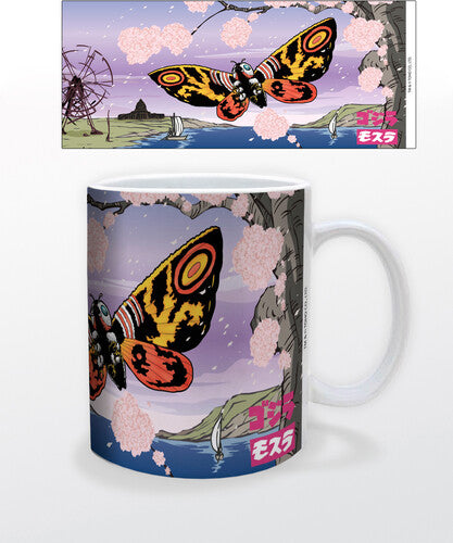 Godzilla Mothra Attack 11oz Mug - Godzilla Mothra Attack 11oz Mug - Novelties