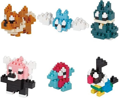 Nanoblock - Pokemon Type Normal Set 1, Mininano Series - Collectibles