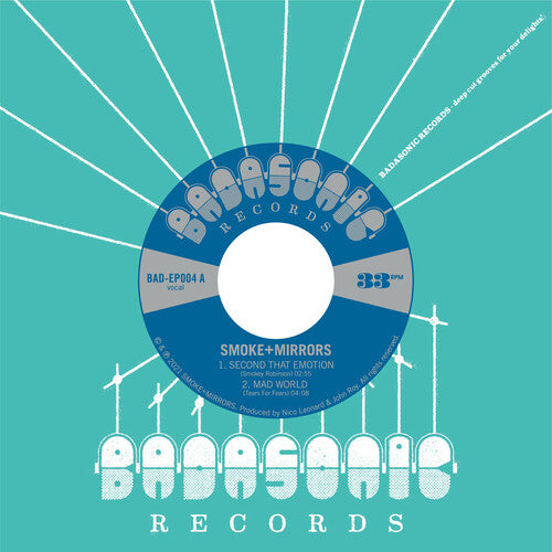 Smoke & Mirrors Soundsystem - Second That Emotion - Vinyl Record