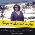 Louise Toppin - Songs Of Love & Justice - Music CD