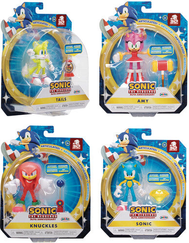 Jakks Pacific - Sonic The Hedgehog 4in Articulated Af Wv6 Asst (ne - Collectibles