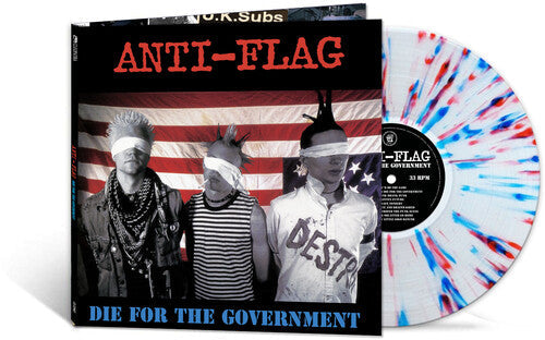 Anti-Flag - Die For The Government [Red/White/Blue Splatter]
